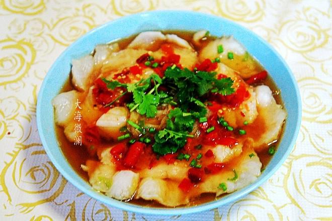 清蒸龍利魚的做法-咸鮮味蒸菜譜