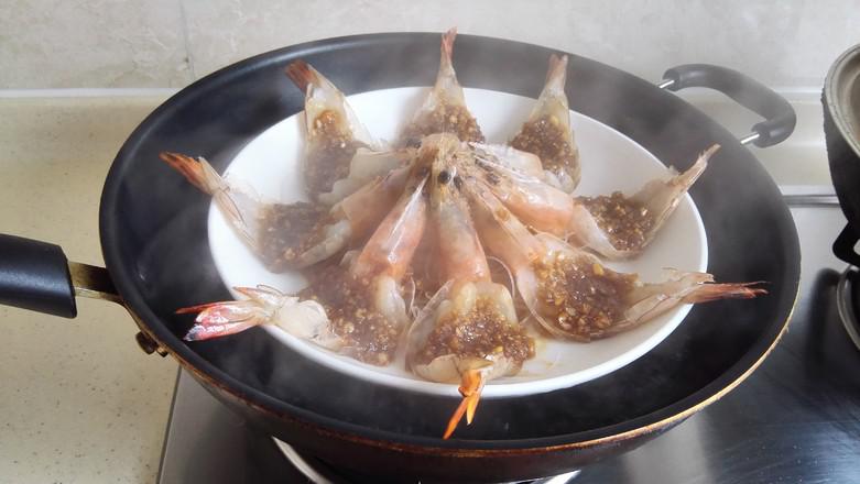 粉絲蒸大蝦的做法-咸鮮味蒸菜譜