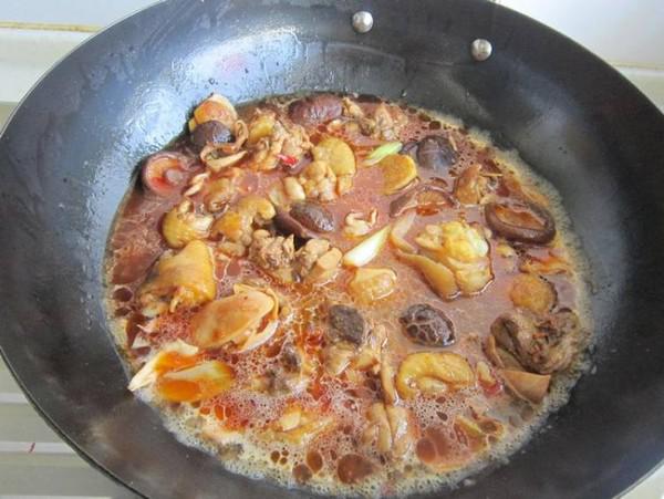 墨魚干燒雞的做法-家常味燒菜譜