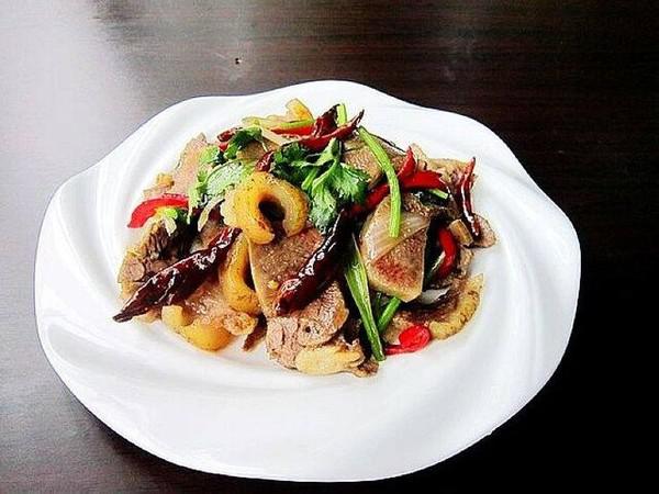 爆炒牛頭肉的做法-家常味炒菜譜