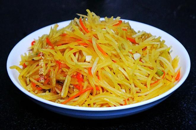 素炒土豆絲的做法-家常味炒菜譜