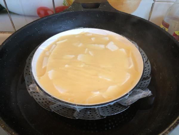 蝦仁豆腐燉蛋的做法-咸鮮味蒸菜譜