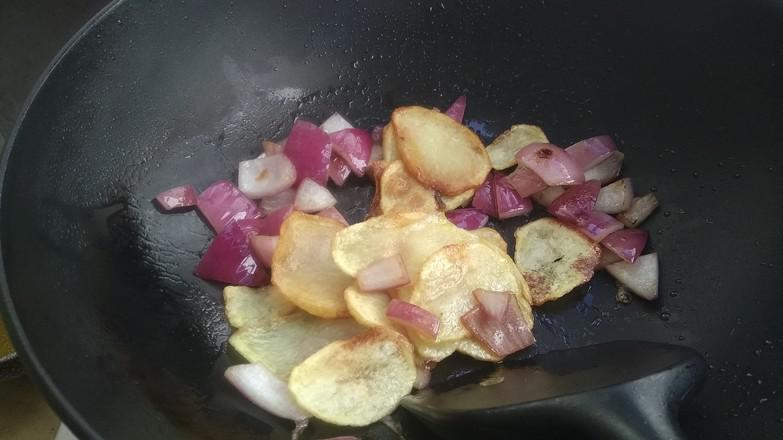 孜然洋蔥土豆片的做法-家常味炒菜譜