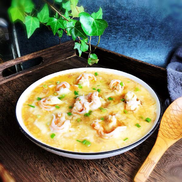 蝦仁豆腐燉蛋的做法-咸鮮味蒸菜譜