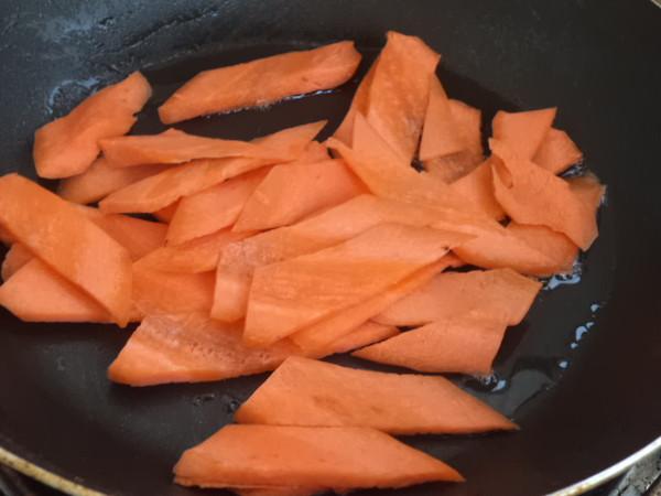 三色健康菜的做法-家常味炒菜譜