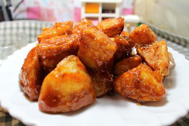 拔絲蘋果的做法-甜味煮菜譜-易網健康養生網 拔絲蘋果的做法-甜味煮菜譜