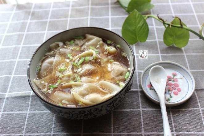 香菇餛飩的做法-酸辣味煮菜譜