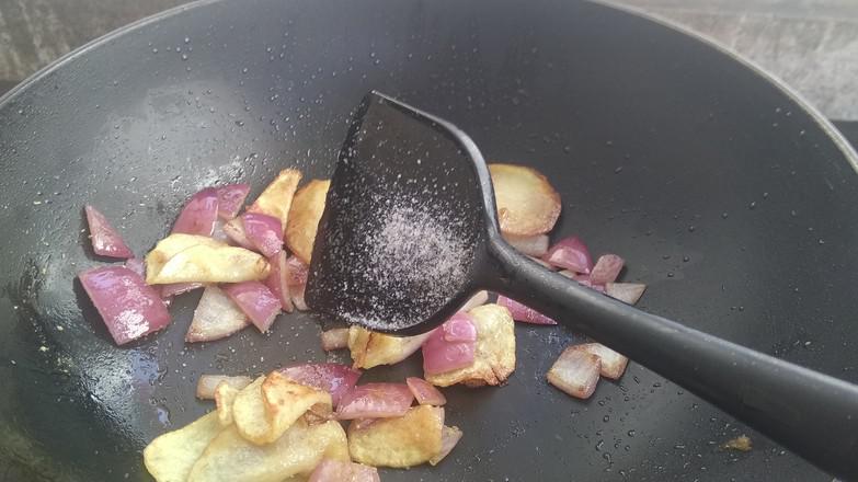 孜然洋蔥土豆片的做法-家常味炒菜譜