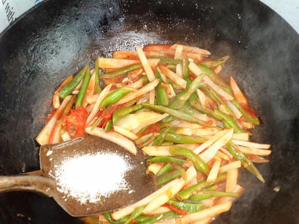 番茄炒雙豆的做法-家常味炒菜譜-易網健康養生網 番茄炒雙豆的做法-家常味炒菜譜