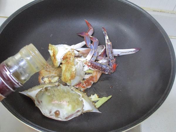 梭子蟹炒年糕的做法-咸鮮味炒菜譜