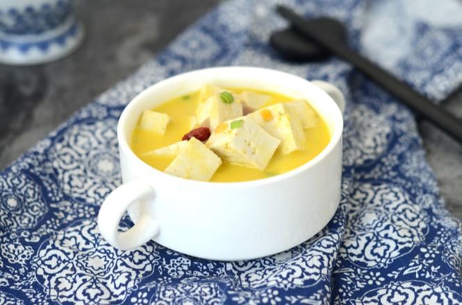 咸蛋黃豆腐的做法-咸鮮味燒菜譜