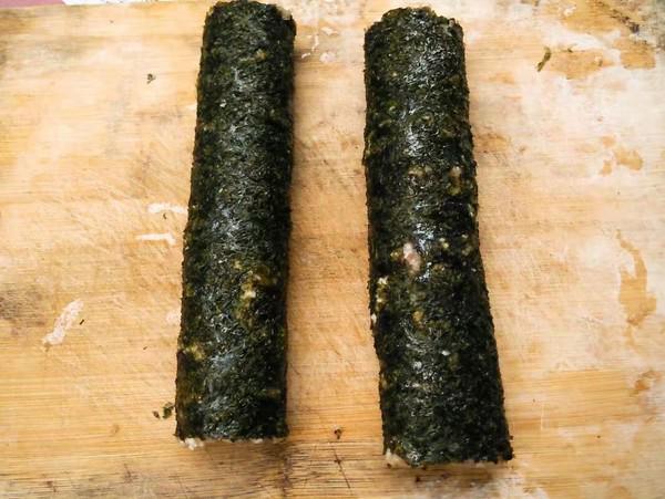 肉末紫菜卷的做法-咸鮮味蒸菜譜