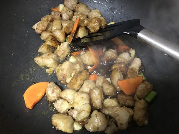 糖醋版溜肉段的做法-酸甜味熘菜譜