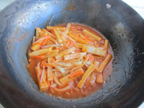 辣炒年糕的做法-酸甜味炒菜譜