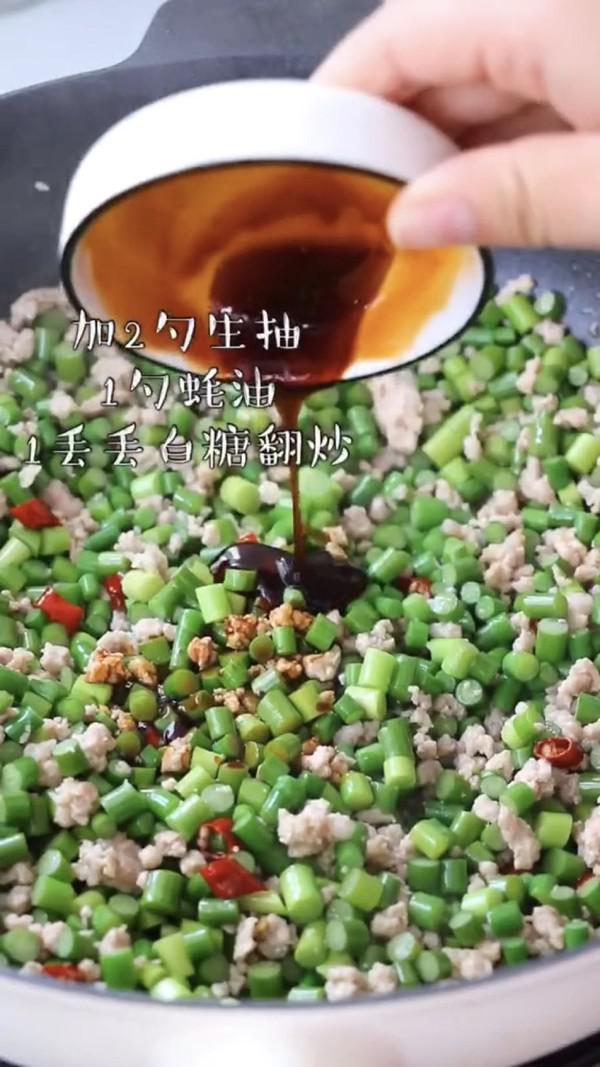 蒜苔炒肉末的做法-咸鮮味炒菜譜