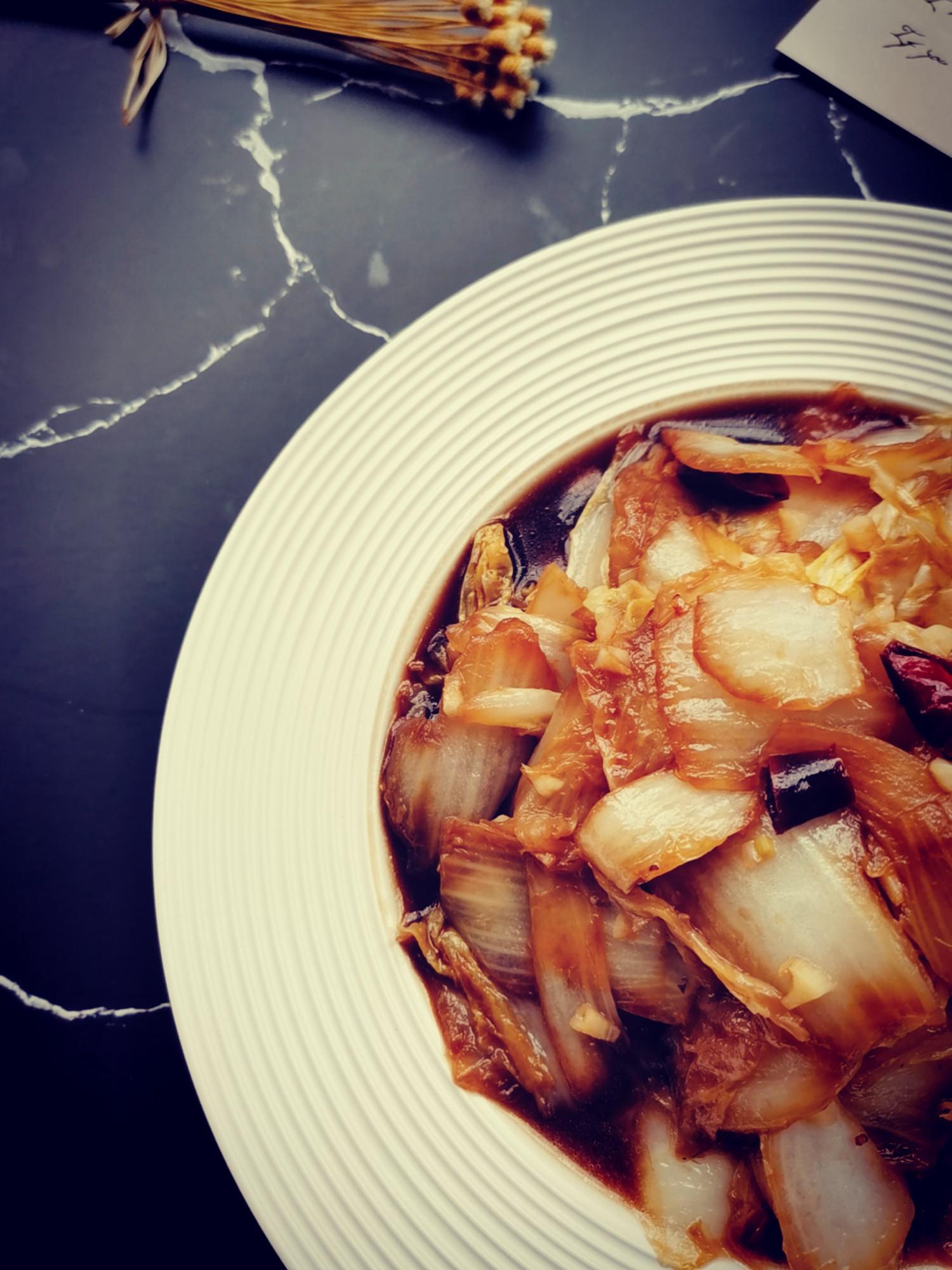 醋溜白菜的做法-酸味炒菜譜