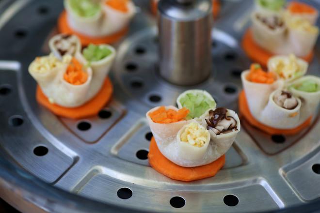 四喜蒸餃的做法-家常味蒸菜譜