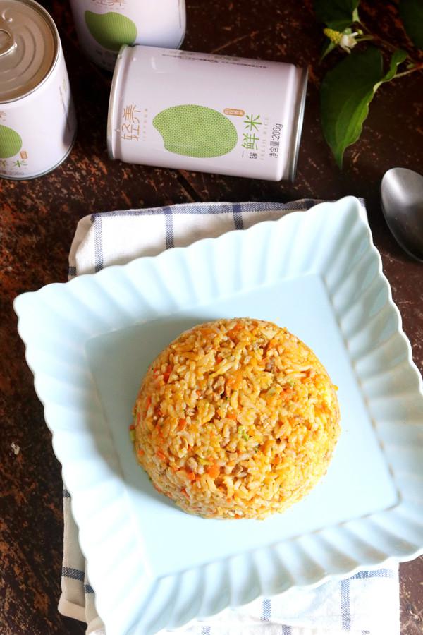 肉末南瓜醬軟飯的做法-家常味炒菜譜