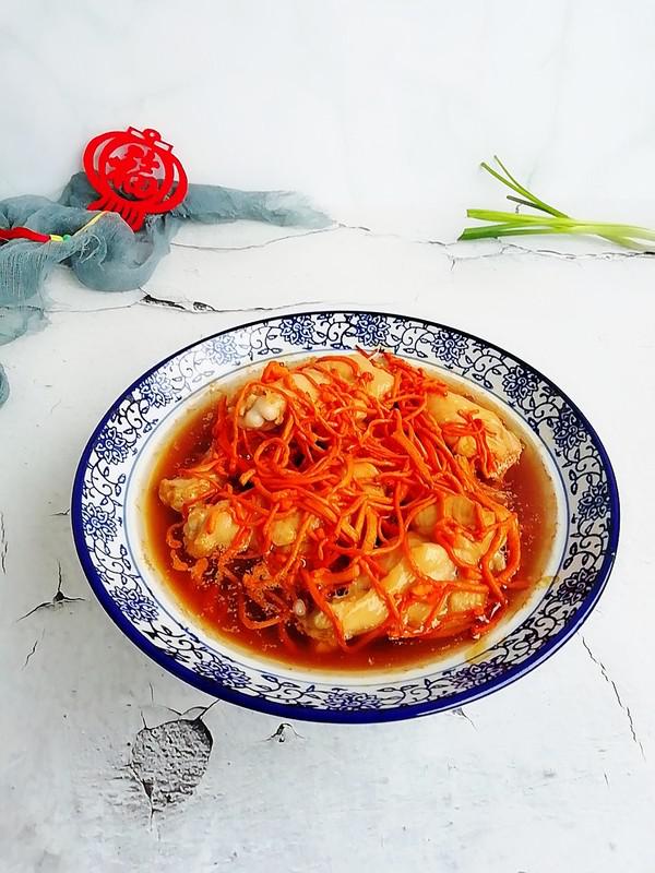 蟲草花蒸雞腿的做法-家常味蒸菜譜