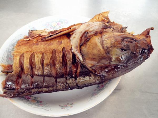 洞庭魚蒸南瓜的做法-咸鮮味蒸菜譜