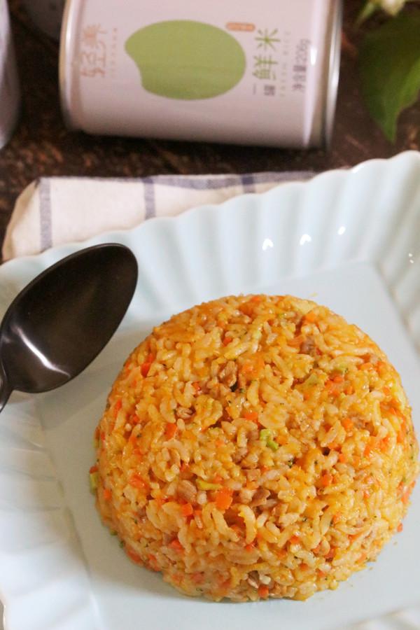 肉末南瓜醬軟飯的做法-家常味炒菜譜