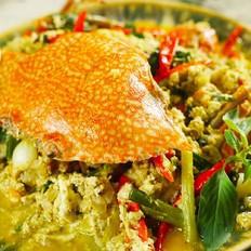 泰式咖喱蟹的做法-咸鮮味煮菜譜