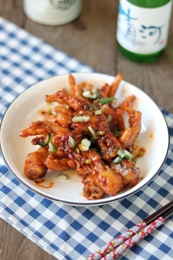 韓式辣醬雞爪的做法-香辣味炒菜譜