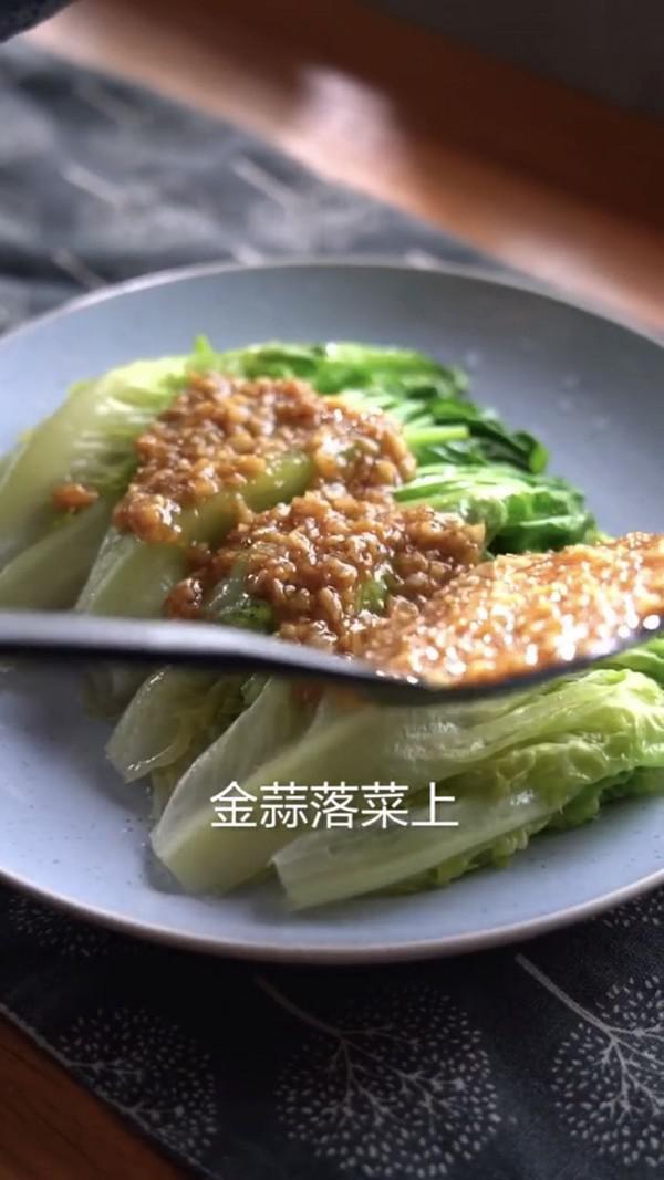 蒜蓉生菜的做法-蒜香味炒菜譜