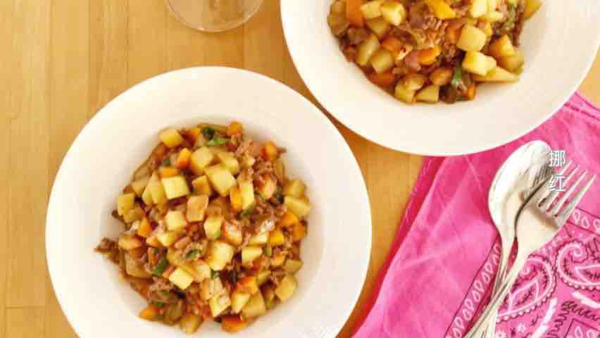 時蔬牛肉燉 Lapskaus的做法-家常味燉菜譜