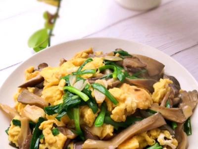雞蛋炒蘑菇的做法-家常味炒菜譜