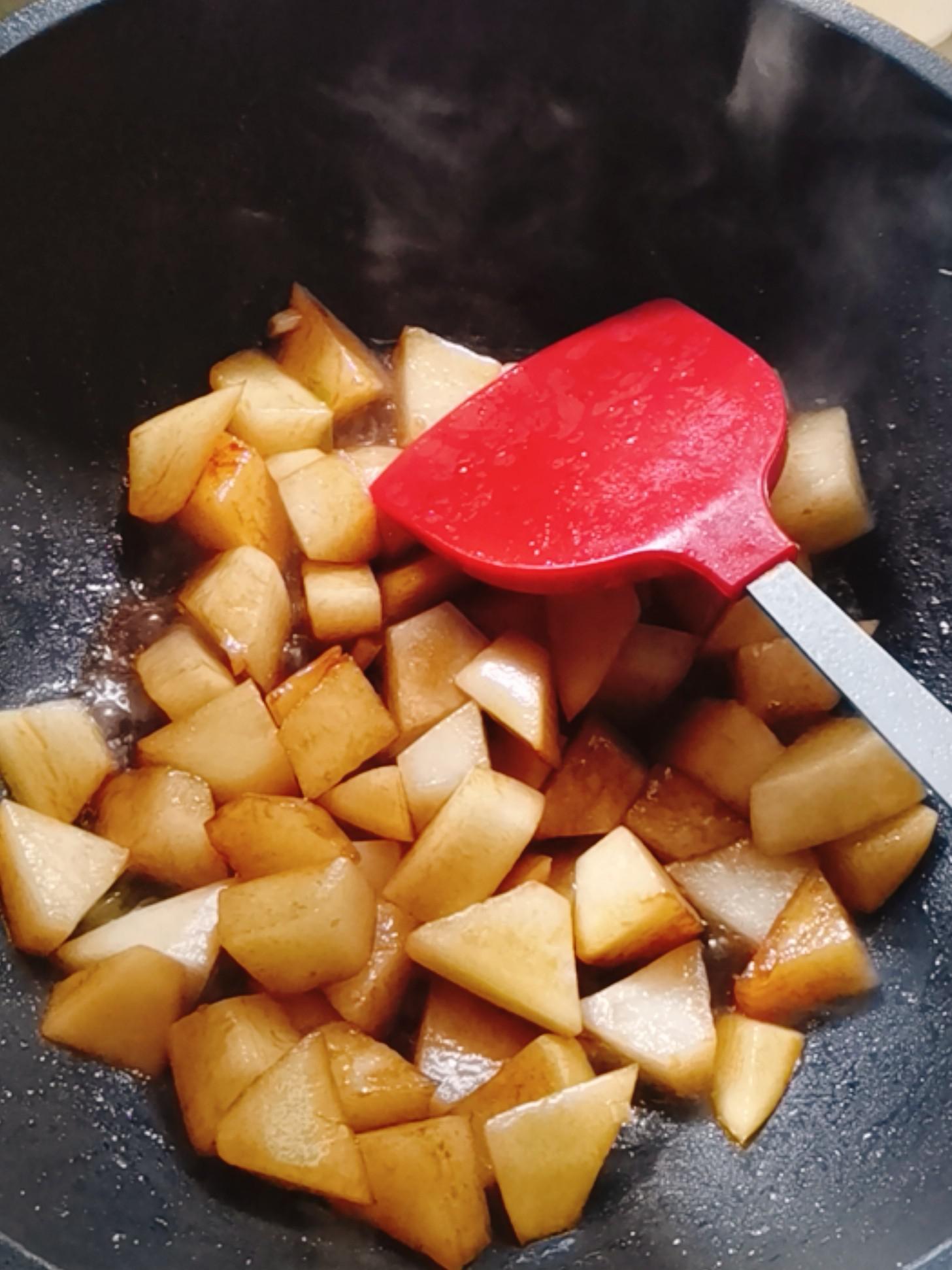 青蒜蘿卜的做法-咸鮮味燒菜譜