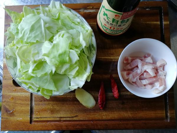 手撕包菜炒肉的做法-咸鮮味炒菜譜