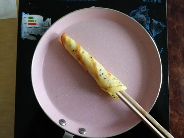 平底鍋煎蛋卷的做法-甜味烘焙菜譜