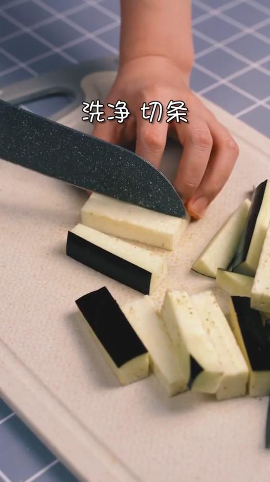 低脂版魚香茄子的做法-魚香味炒菜譜