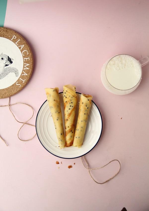 平底鍋煎蛋卷的做法-甜味烘焙菜譜