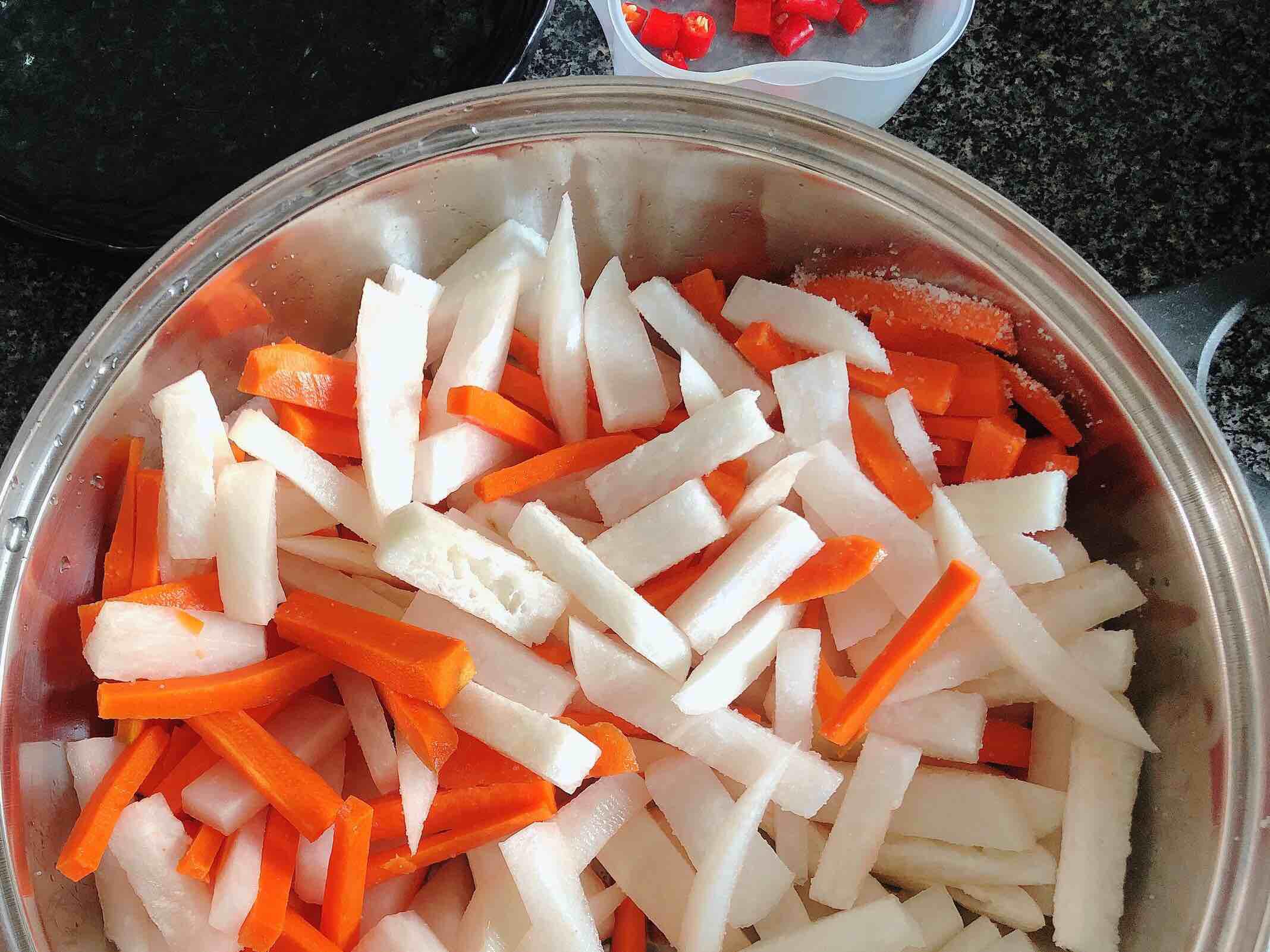 酸辣蘿卜泡菜的做法-酸辣味泡菜譜