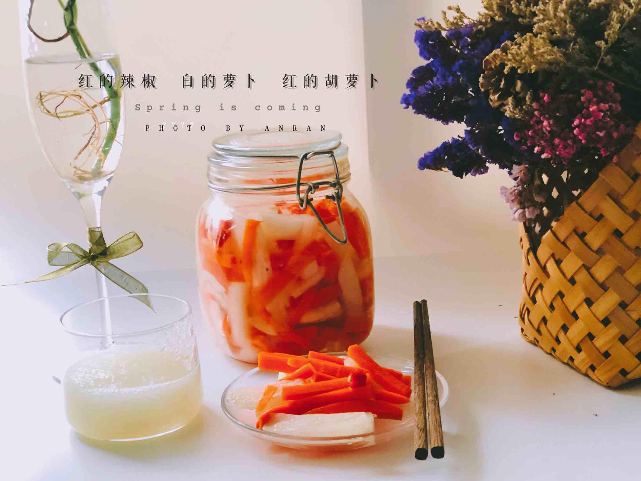 酸辣蘿卜泡菜的做法-酸辣味泡菜譜