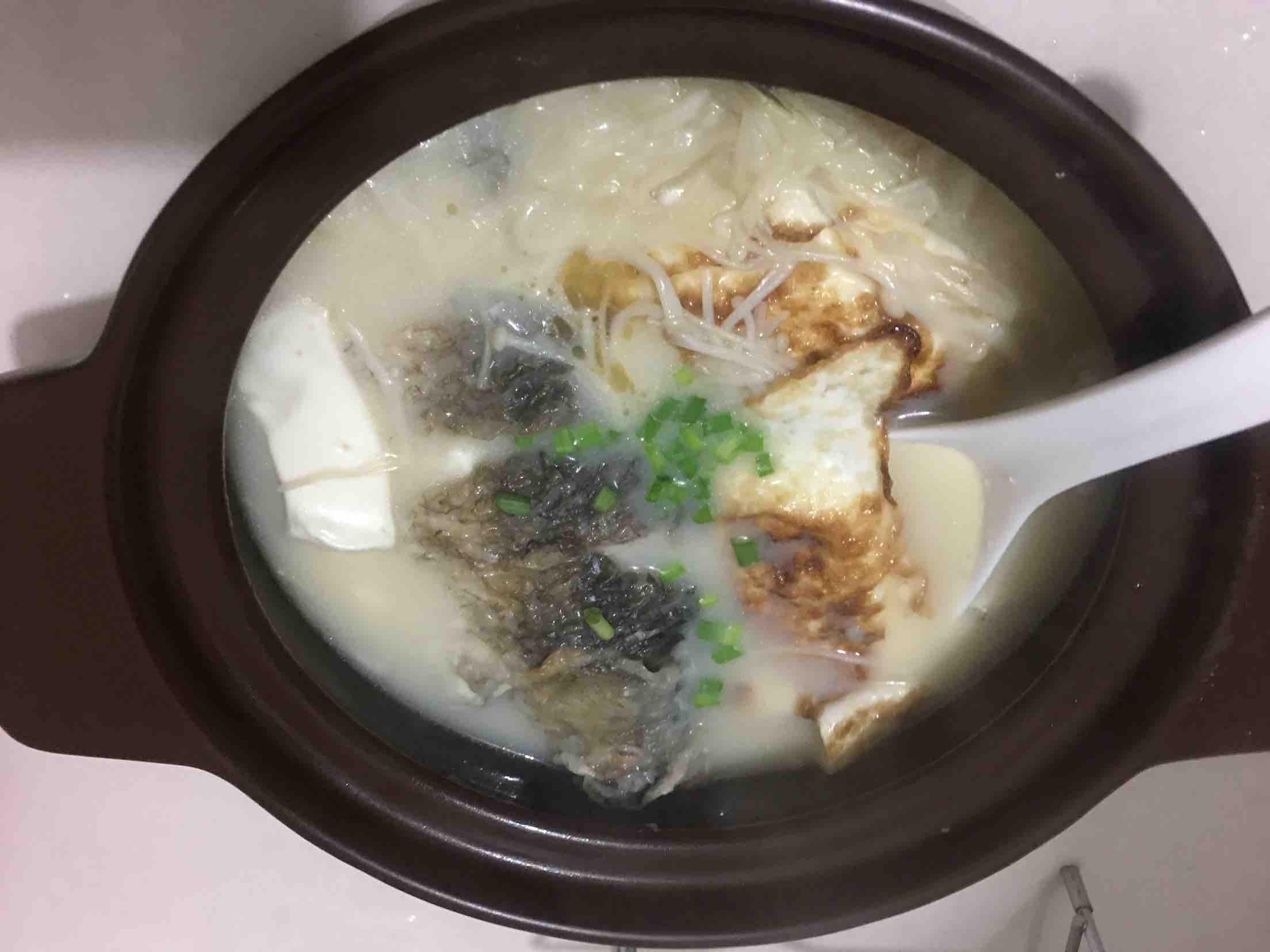 奶白鯽魚湯的做法-家常味煮菜譜