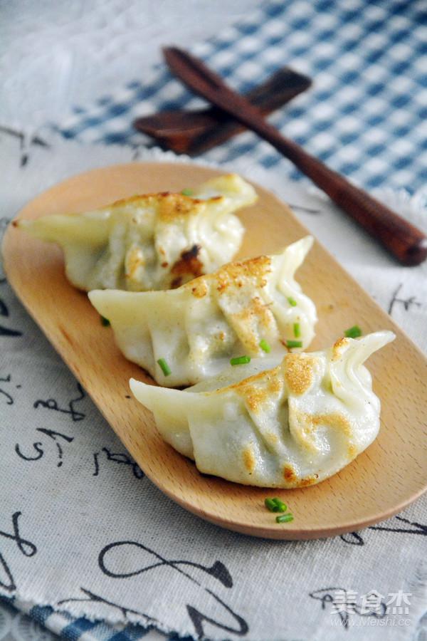 青菜鮮肉煎餃的做法-家常味炒菜譜