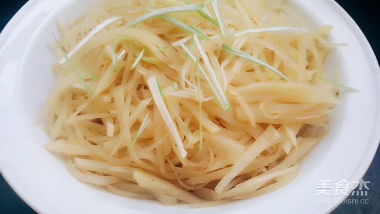 清炒土豆絲快手版的做法-家常味炒菜譜