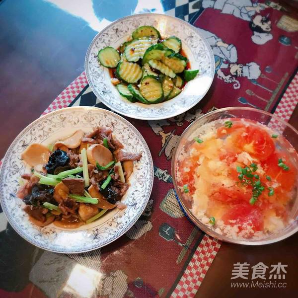 杏鮑菇肉片的做法-家常味炒菜譜