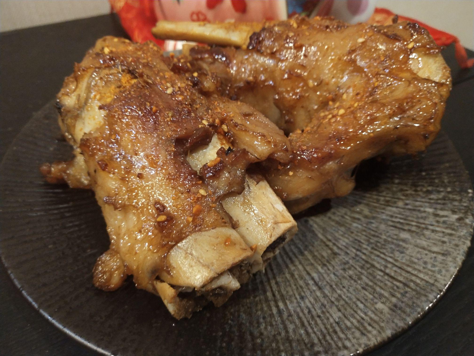 酸甜烤骨頭的做法-家常味烤菜譜