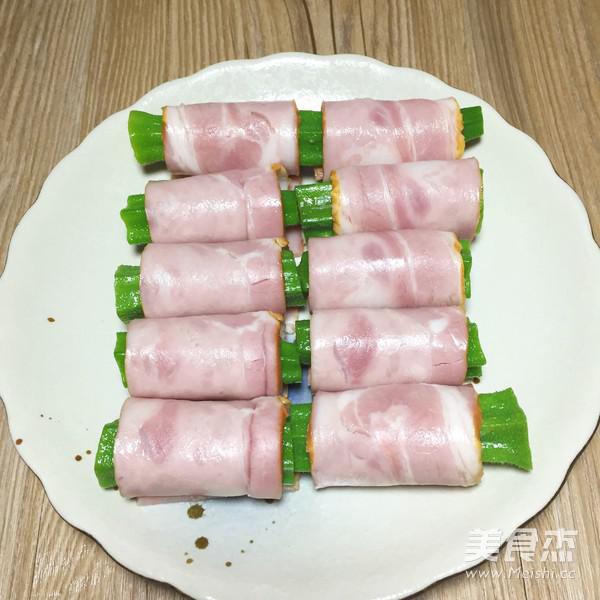 秋葵培根卷的做法-家常味煎菜譜