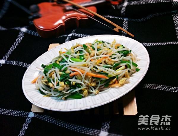 素炒豆芽的做法-家常味炒菜譜