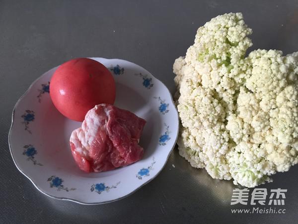 番茄炒菜花的做法-家常味炒菜譜