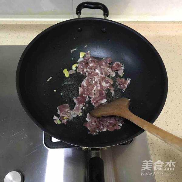 杏鮑菇肉片的做法-家常味炒菜譜