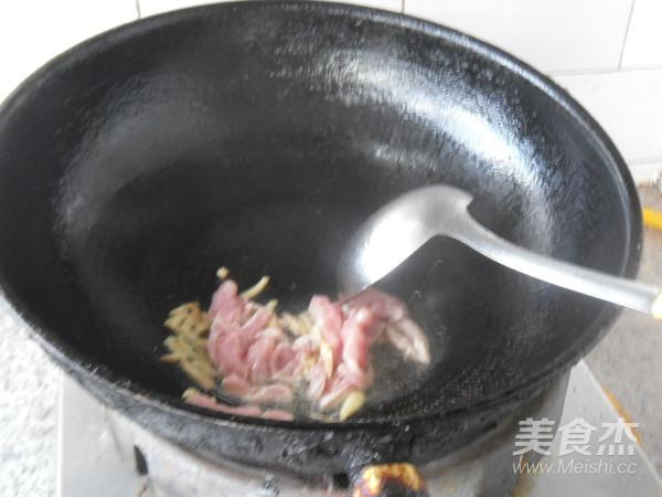 里脊肉炒扁豆絲的做法-家常味炒菜譜