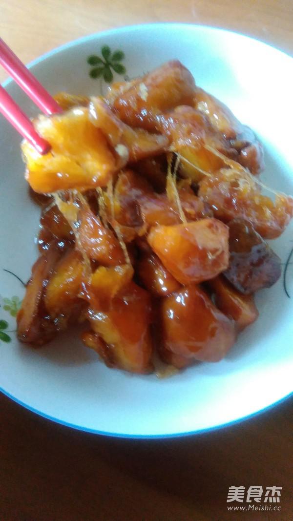 拔絲紅薯的做法-甜味炸菜譜