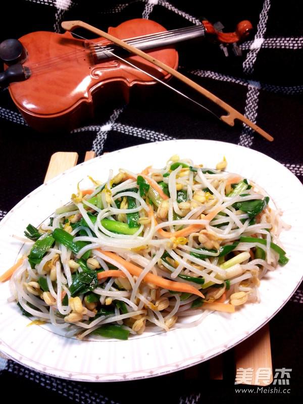 素炒豆芽的做法-家常味炒菜譜