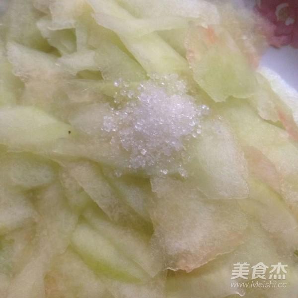 涼拌西瓜翠的做法-酸辣味腌菜譜